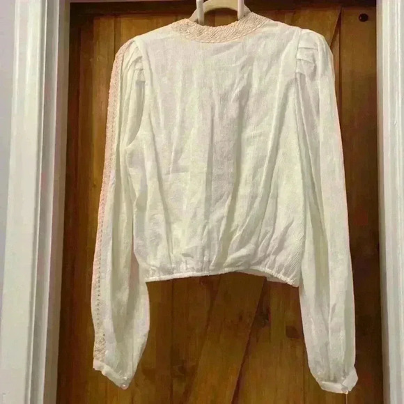 Le Superbe Vacation Ready Long Sleeve Blouse-Size 4 NWT - Picture 8 of 11